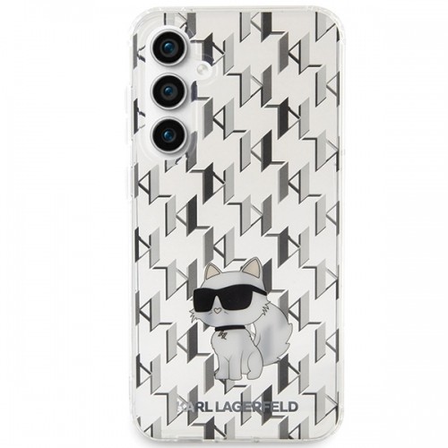 Karl Lagerfeld KLHCS23FEHNCMKLT S23 FE S711 transparent hardcase Monogram Choupette image 3