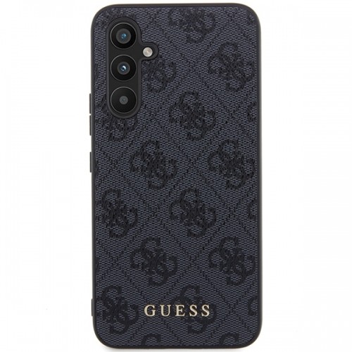 Guess GUHCS23FEG4GFGR S23 FE S711 szary|grey hardcase 4G Metal Gold Logo image 3