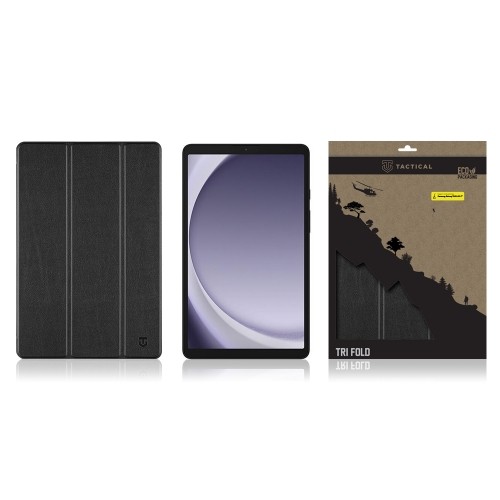 Tactical Book Tri Fold Case for Samsung Galaxy TAB A9 8.7" Black image 3