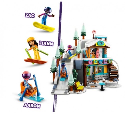 LEGO 41756 Friends Holiday Ski Slope and Cafe Konstruktors image 3