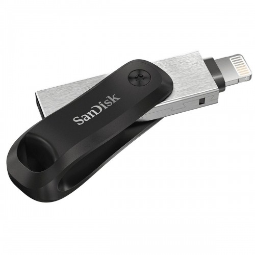 Pendrive SanDisk iXpand Black Silver 64 GB image 3