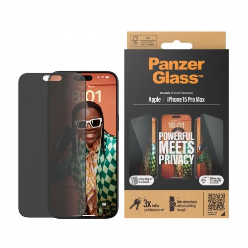 Mobila Telefona Ekrāna Aizsargierīce Panzer Glass P2812 Apple image 3