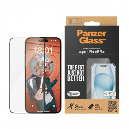 Mobila Telefona Ekrāna Aizsargierīce Panzer Glass 2811 Apple image 3