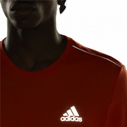 Vīriešu Krekls ar Īsām Piedurknēm Adidas X-City Oranžs image 3