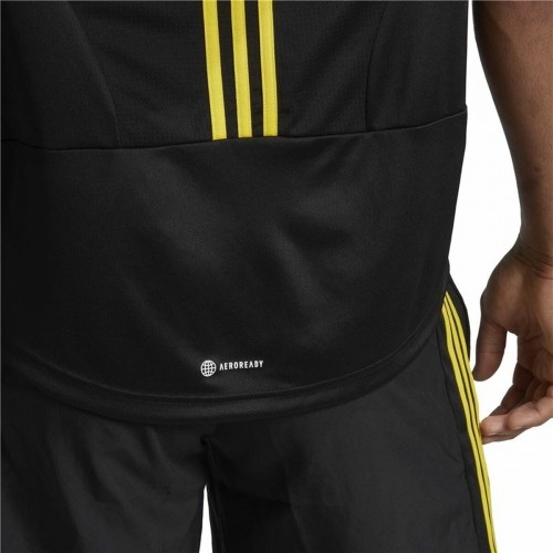 Футболка с коротким рукавом мужская Adidas Aeroready HIIT Back Чёрный image 3