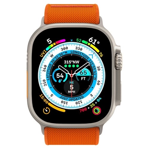 Spigen Fit Lite Apple Watch 4|5|6|7|SE |Ultra 42|44|45|49 mm pomaranczowy|orange AMP05986 image 3