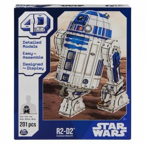 Строительный набор Star Wars R2-D2 201 Предметы 19 x 18,6 x 28 cm Белый Разноцветный image 3