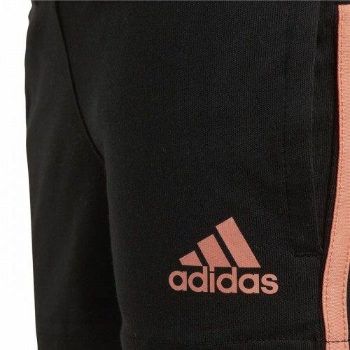 Sporta Šorti Bērniem Adidas Knitted Melns image 3