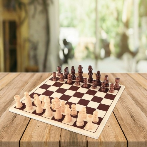 Игровая доска для шахмат и шашек Colorbaby Деревянный Металл (6 штук) image 3