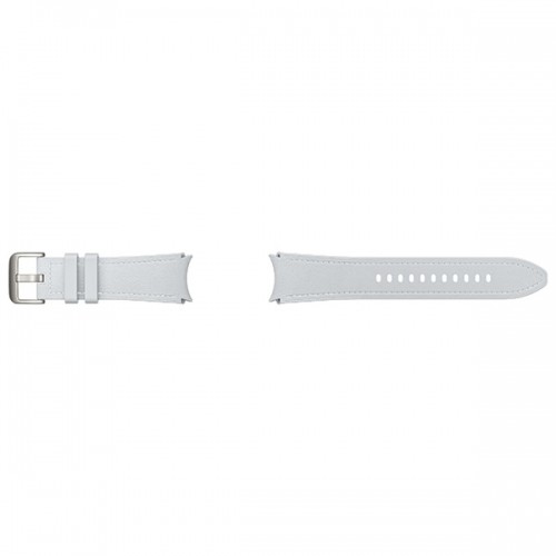 Pasek Hybrid Eco-Leather Band Samsung ET-SHR96LSEGEU do Watch6 20mm M|L srebrny|silver image 3