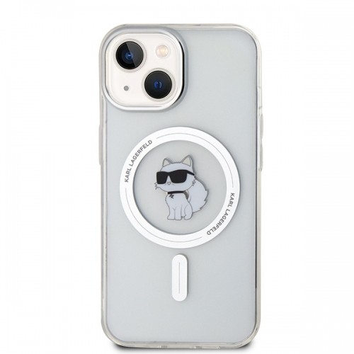 Karl Lagerfeld KLHMP15SHFCCNOT iPhone 15 6.1" transparent hardcase IML Choupette MagSafe image 3