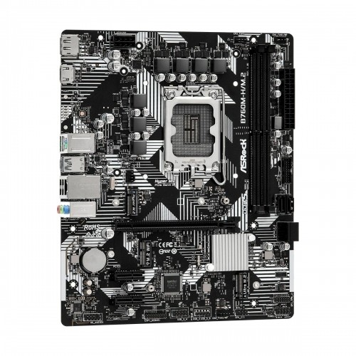 Mātesplate ASRock B760M-H/M.2 LGA 1700 Intel B760 image 3