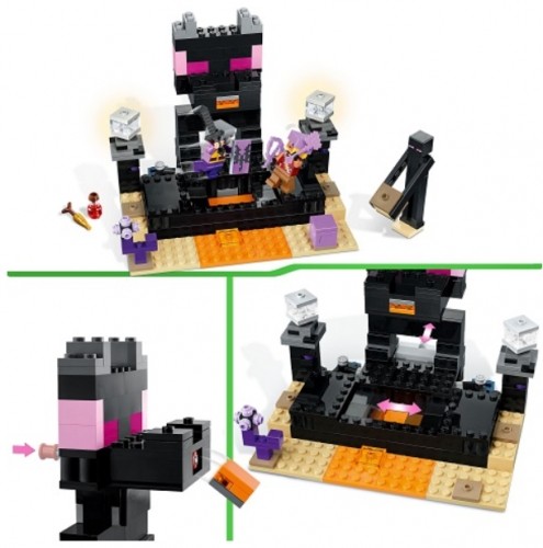 LEGO 21242 Minecraft The End Arena Konstruktors image 3