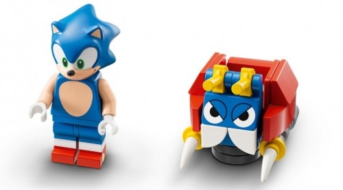 LEGO 76990 Sonic - Sonic's Speed Sphere Challenge Konstruktors image 3