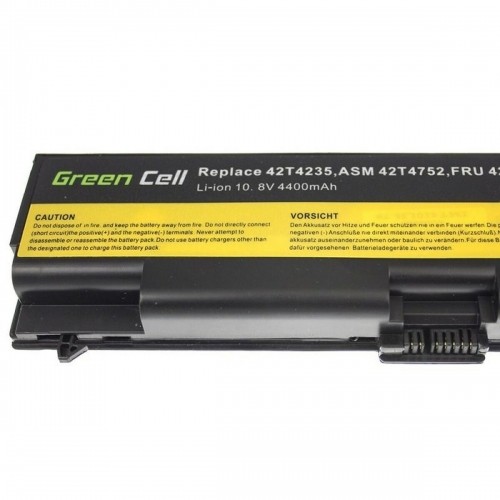 Аккумулятор для Ноутбук Green Cell LE05 Чёрный 4400 mAh image 3