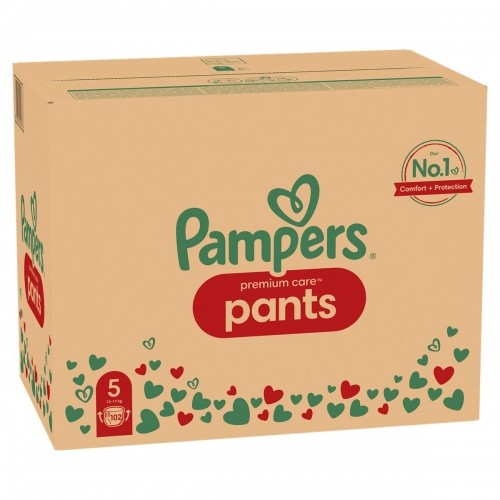 Disposable nappies Pampers Premium 12-17 kg 5 (102 Units) image 3
