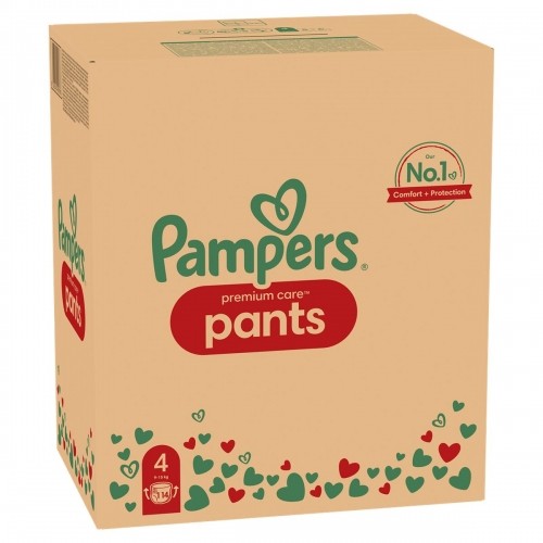 Disposable nappies Pampers                                 9-15 kg 4 (114 Units) image 3