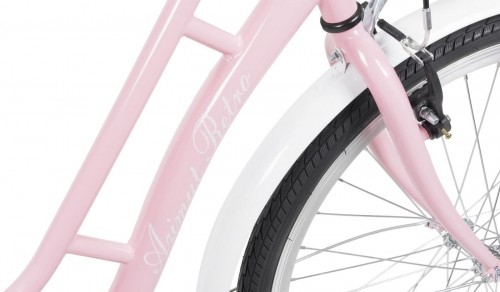 Velosipēds AZIMUT Retro 28" 2023 light pink image 3