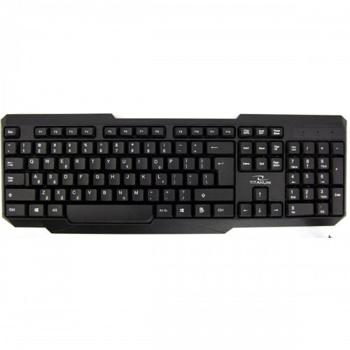 Keyboard and Mouse Titanum TK108 Black Qwerty US image 3