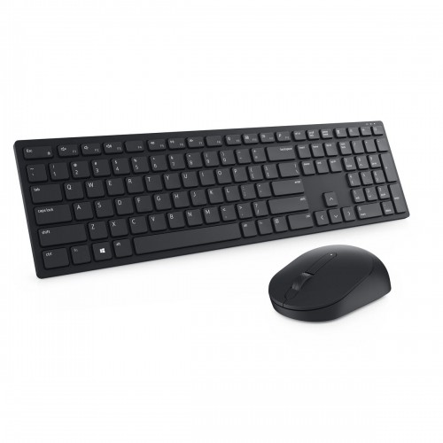 Клавиатура и мышь Dell KM5221W Qwerty US Чёрный QWERTY image 3