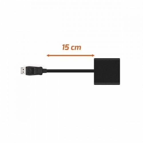 DisplayPort to VGA adapter PcCom Essential Black 15 cm image 3