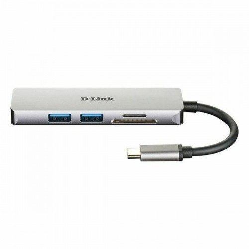 USB Centrmezgls C D-Link DUB-M530 4K Ultra HD Pelēks image 3