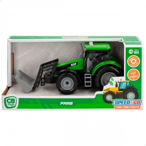 Tractor with Shovel Speed & Go 24,5 x 10 x 8,5 cm (6 Units) image 3