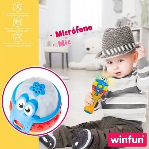 Toy microphone Winfun 7,5 x 19 x 7,8 cm (6 gb.) image 3