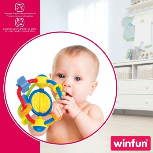 Rattle Winfun Plastic 12 x 13,5 x 12 cm (12 Units) image 3