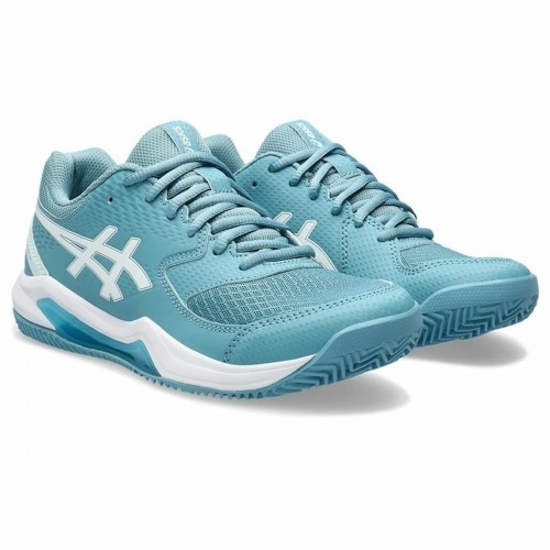 Sieviešu Tenisa Apavi Asics Gel-Dedicate 8 Clay Gaiši Zils image 3