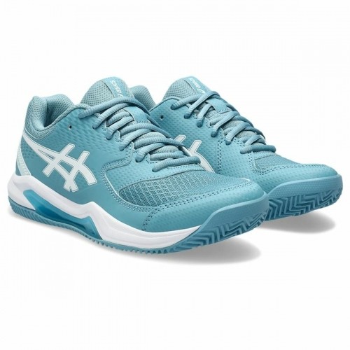 Women's Tennis Shoes Asics Gel-Dedicate 8 Clay Light Blue image 3