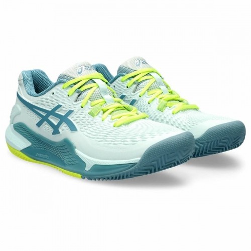 Женские теннисные туфли Asics Gel-Resolution 9 Clay Аквамарин image 3