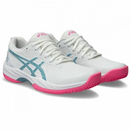 Adult's Padel Trainers Asics Gel-Game 9  Lady White image 3