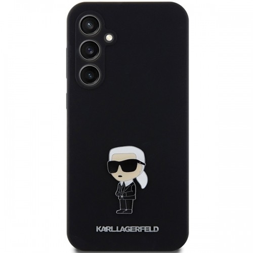 Karl Lagerfeld KLHCS23FEMHKNPK S23 FE S711 czarny|black Silicone Ikonik Metal Pin image 3