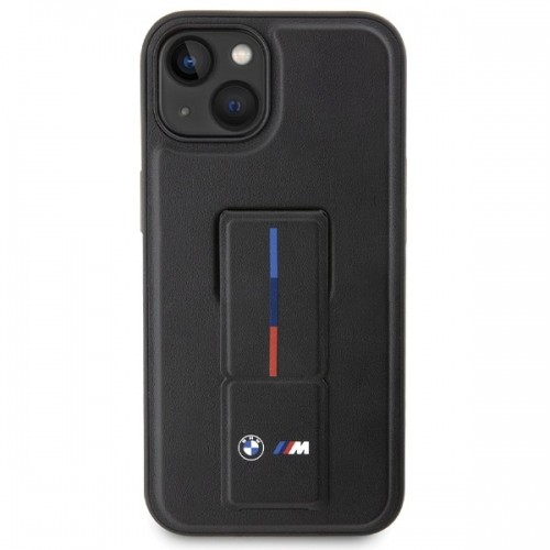 Etui BMW BMHCP15S22GSLK iPhone 15 6.1" czarny|black hardcase Grip Hot Stamp image 3