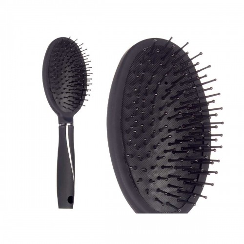 Brush Black Silicone Plastic (12 Units) image 3