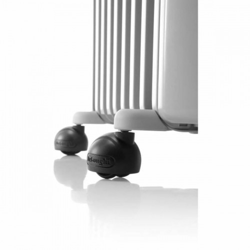Масляный радиатор (7 секций) DeLonghi Radia Белый Серый 1500 W image 3