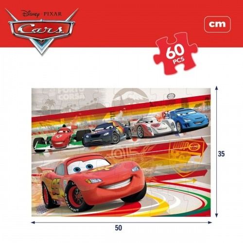 Детский паззл Cars Двухстороннее 60 Предметы 50 x 35 cm (12 штук) image 3