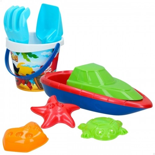Набор пляжных игрушек Colorbaby 8 Предметы Корабль полипропилен (24 штук) image 3