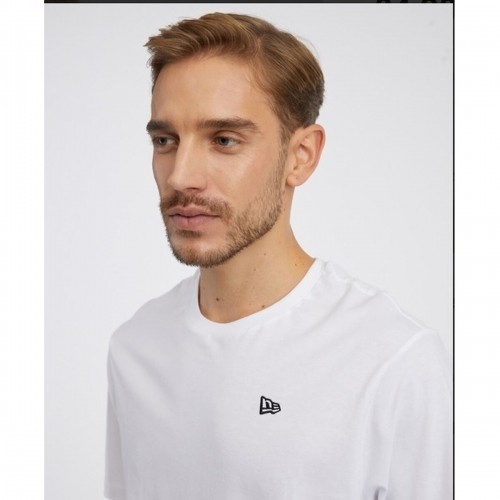 Men’s Short Sleeve T-Shirt New Era ESSENTLS TEE 60416745 White image 3