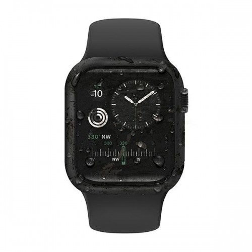 UNIQ etui Nautic Apple Watch Series 4|5|6|SE 44mm czarny|black image 3