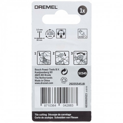 Diamond disc Dremel S545 Ø 38 mm image 3