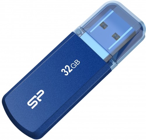 Silicon Power flash drive 32GB Helios 202, blue image 3