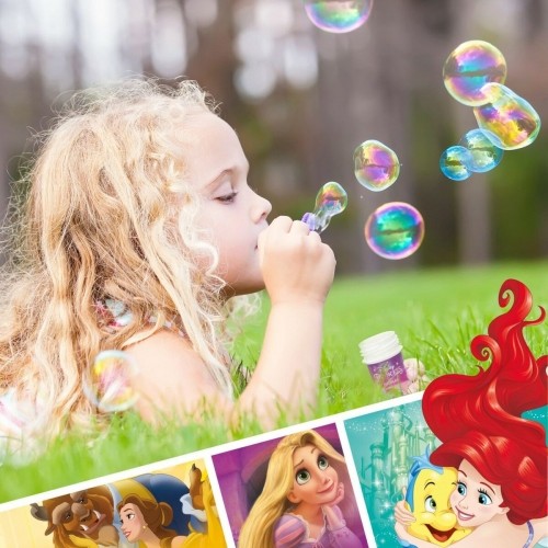 Bubble blower Disney Princess 60 ml 3,8 x 11,5 x 3,8 cm (216 Units) image 3