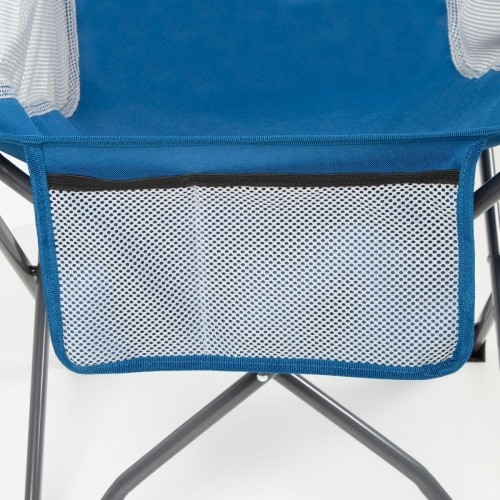 Foldable Camping Chair Aktive Blue 48 x 86 x 50 cm (2 Units) image 3