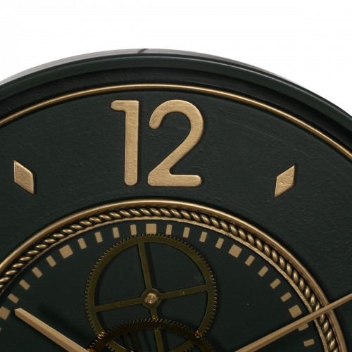 Bigbuy Home Sienas pulkstenis Zaļš Bronza Dzelzs 55 x 8,5 x 55 cm image 3