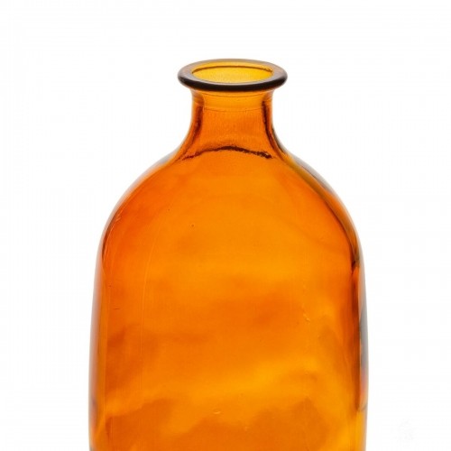 Vase Amber recycled glass 13 x 13 x 31 cm image 3