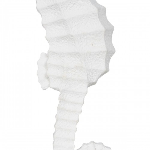 Bigbuy Home Dekoratīvās figūriņas Balts Jūras zirdziņš 11 x 9 x 31 cm image 3