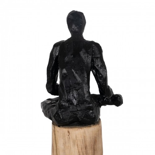 Decorative Figure Black Natural Men 18 x 13 x 76 cm image 3