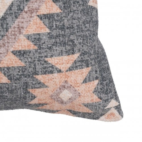 Cushion Cotton Grey Pink 45 x 45 cm image 3